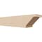 Ekena Millwork 6in. W x 6in. H x 28in. L Burlington Woodgrain TimberThane Rafter Tail, Primed Tan RFTUR06X06X28BURRCPR - alternate 1